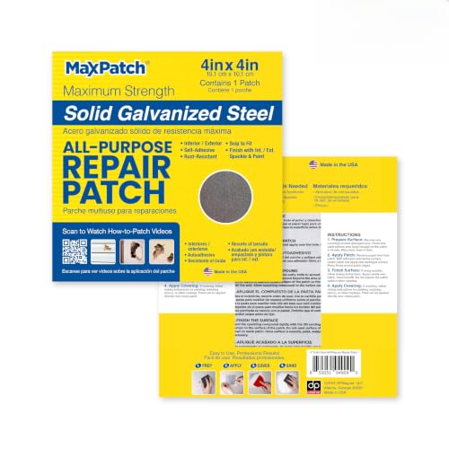 MaxPatch® 4 in. x 4 in. Self-Adhesive Surface Repair | Home Repair - Image 2