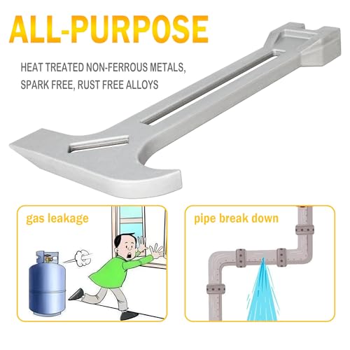 4-in-1 Emergency Tool, Gas & Water Shut Off Wrench, 1 Pcs - Image 7
