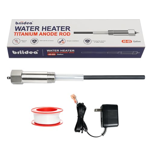 Briidea Powered Anode Rod for Water Heater, 40-89 Gallon Tank - Image 2