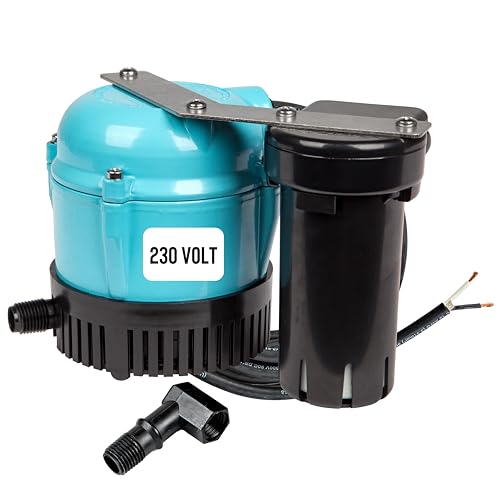 Little Giant 1-ABS 230V, 205 GPH Automatic Shallow Pan - Image 2