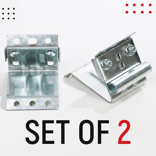 Garage Door Adjustable Top Roller Brackets for 7-8 ft Doors, 2 - Image 7