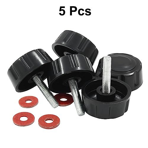 Fishing Reel Handle Screw Caps,Black Fishing Reel Handle Nut - Image 3