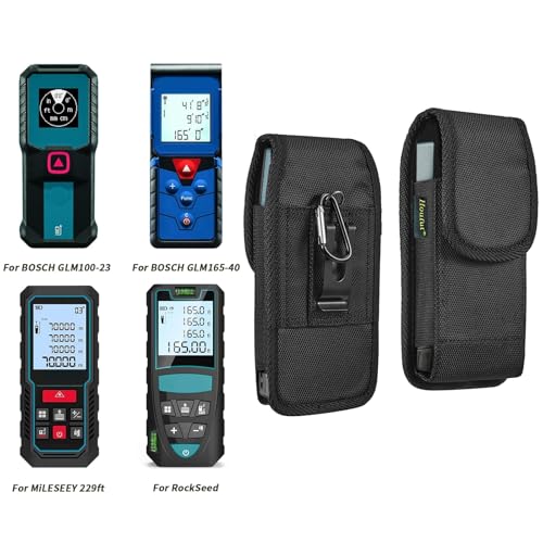 Compact Laser Distance Measure Nylon Case with Belt Clip - Image 3