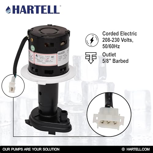 HARTELL HRIM-4-230 Replacement Ice Machine Pump, Replaces - Image 5
