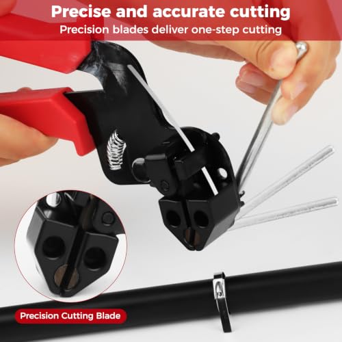 Stainless Steel Cable Tie Gun Kit, 105PCS Fastening | Phone & Computer - Image 6