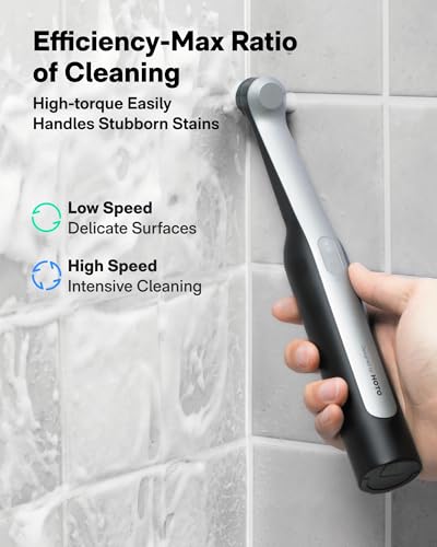 HOTO Wand™ Cordless Spin Scrubber, Electric Grout Brush - Image 6