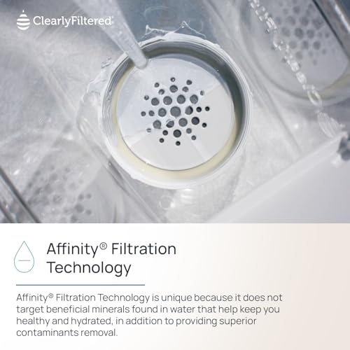 Clearly Filtered Water Filter Pitcher, 10 Cup BPA Free Water - Image 7