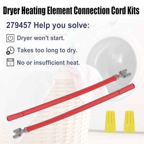 279457 Dryer Heating Element Connecting Wire Kit | Laundry & Clothing - Image 6