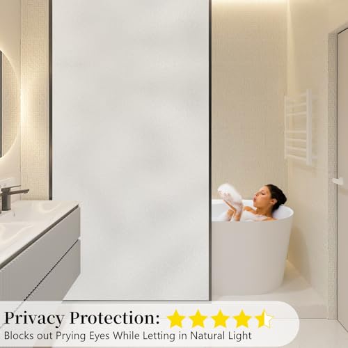 Frosted Glass Window Privacy Film Decorative, Static Cling - Image 4