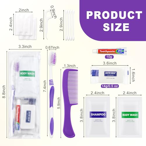 Pack of 10 Hygiene Kit, Toiletry Kit Bulk - Image 3