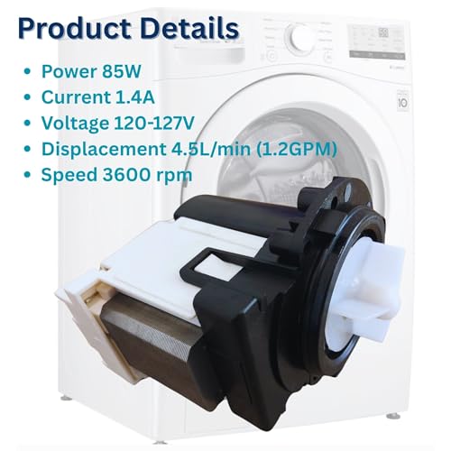 4681EA2001T OEM Washer Drain Pump Replacement for Kenmore - Image 4