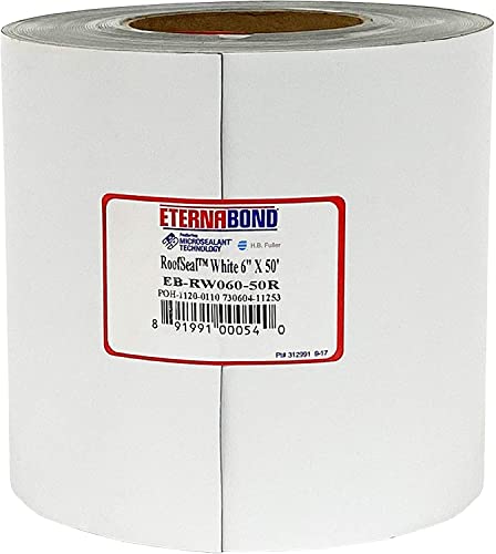 EternaBond RoofSeal White 6" x50' MicroSealant UV Stable | Home Repair - Image 2