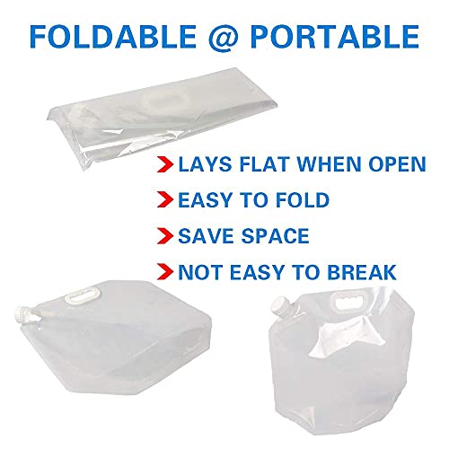 Soddeph Collapsible Water Container Bag, BPA Free Food - Image 6