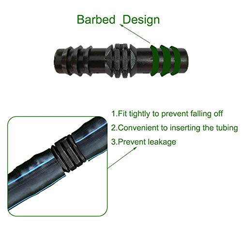 20-Pack - Irrigation Fittings Coupling for 1/2" Drip Tubing - Image 3
