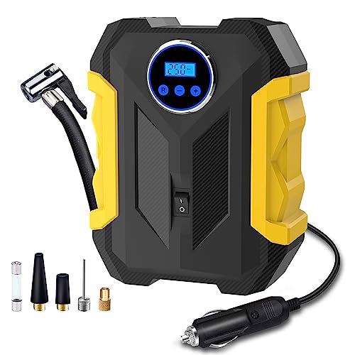 Digital Air Compressor for Car Auto Pump Portable Tire - Image 2