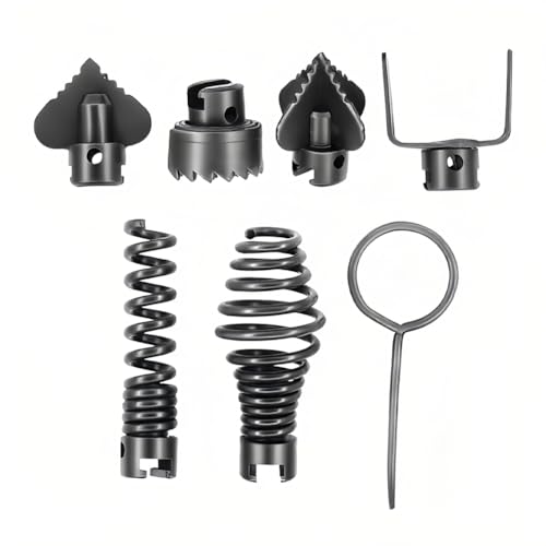 Joyzan Drain Cleaner Cutter Head, Pipeline Cleaning Cutting Set - Image 2