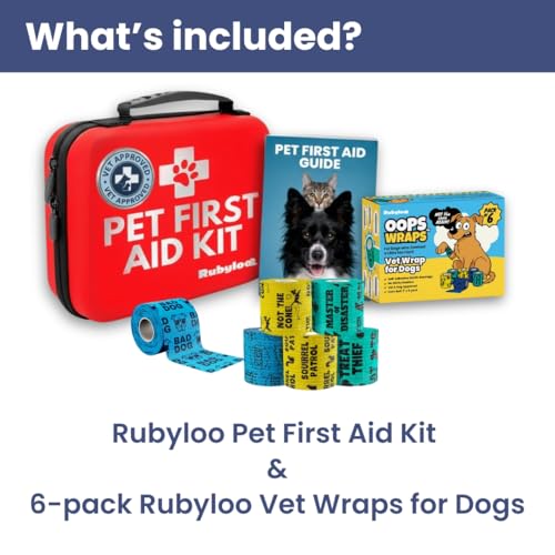 Dog First Aid Kit & Funny Vet Wrap Boys 6-Pack Bandage Bundle - Image 3