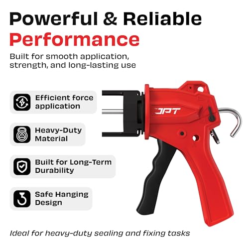 JPT Caulking Gun, 1350N High Thrust, Dripless & Standard Mode - Image 5