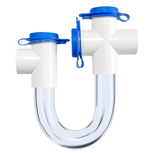 2 PACK Condensate U Trap 3/4 Inch SCH40 PVC Pipe Fitting - Image 6