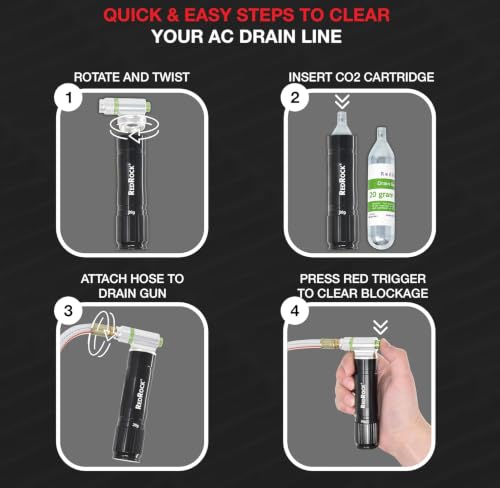 RedRock Gallo Drain Gun AC Drain Line Cleaner Tool, HVAC - Image 7