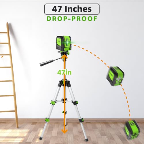 Huepar Laser Level, 100Ft Self Leveling Green Cross Line Laser - Image 7