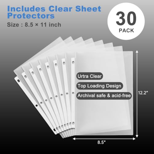 DocSafe File Organizer Zipper Binder with 30 Sheet | Home Organization - Image 4