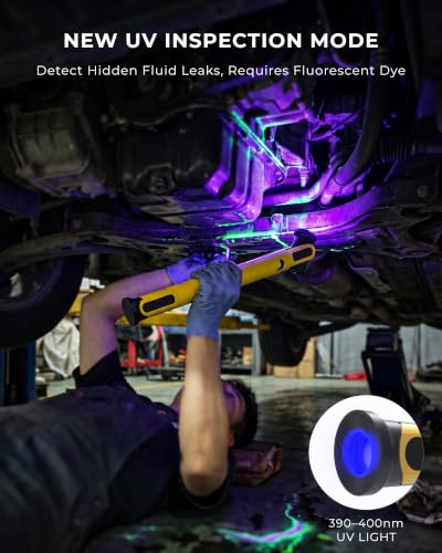 Magnetic Work Light for Mechanics, 10000mAh Rechargeable Hood - Image 7