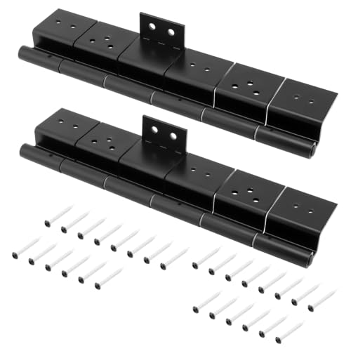 2 Pack Upgrade 6 Leaf RV Entry Door Hinge Kit with 28 - Image 2