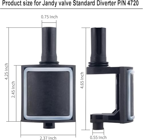ATIE 2-Port/3-Port Pool Valve Rebuild Complete Kit Compatible - Image 3