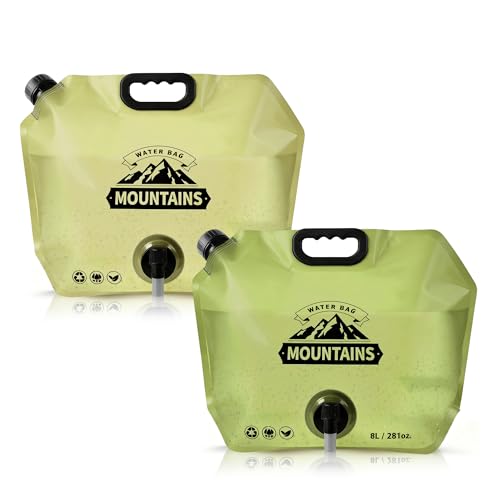 Camping Water Container, Collapsible 2 Gallon Water Jug - Image 2