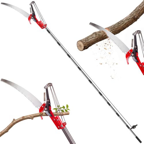 Suchtale 10FT Pole Saw for Tree Trimming, Manual Tree - Image 2