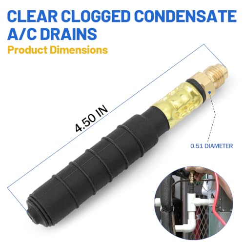 A/C Drain Line Sludge Blaster Bladder, Quickly Remove Sludge - Image 3