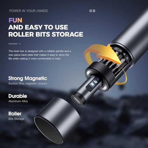 Mini Electric Screwdriver Cordless Set - 60-in-1 | Hand Tools - Image 8