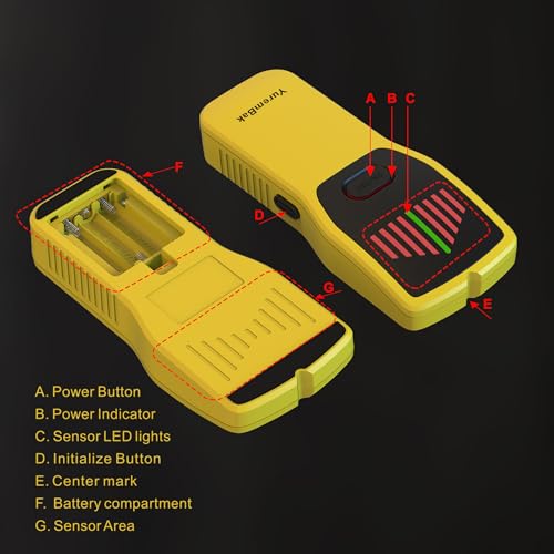 Stud Finder Wall Scanner High Accuracy Wood & Metal Stud Detector - Image 3