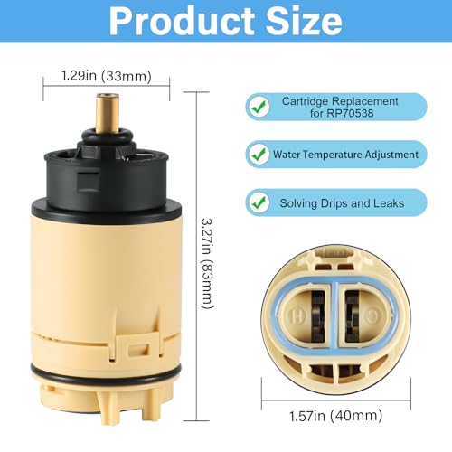 RP70538 Single Function Pressure Balance Cartridge - Image 3
