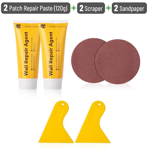 Bates- Drywall Repair Kit, 2 pcs of Wall Spackle Repair | Home Repair - Image 3