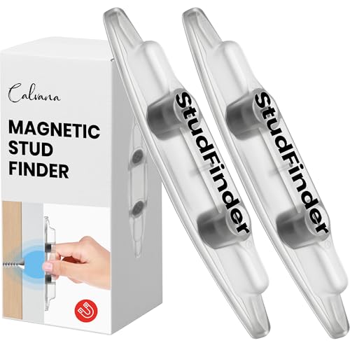 (2-Pack) Calvana Upgraded Magnetic Stud Finder - No | Home Repair - Image 2