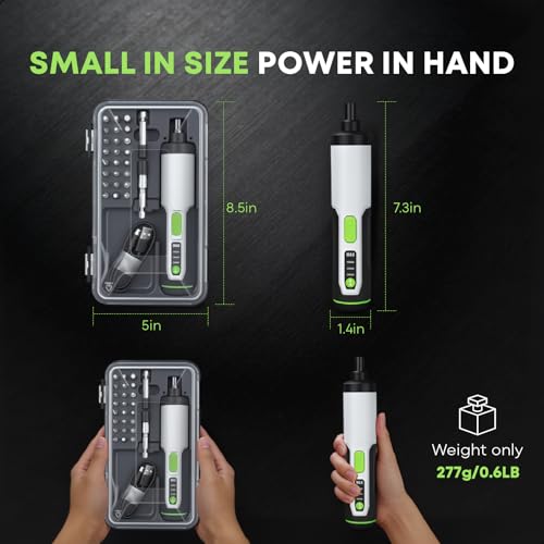 Electric Screwdriver Cordless Power Screwdriver 25-Piece Tool - Image 3