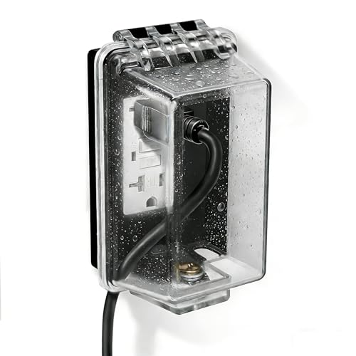 Outdoor Outlet Cover in-Use Weatherproof (1 pack) - Image 2