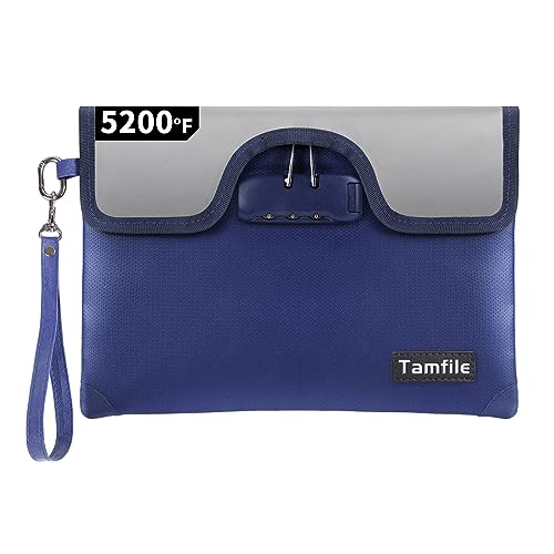 5200°F Fireproof Money Bag with Lock, Water Fireproof - Image 2