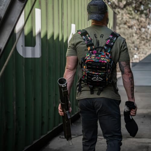 Combat Iron 10L Compact Tactical Backpack - Tactical Hawaiian - Image 3