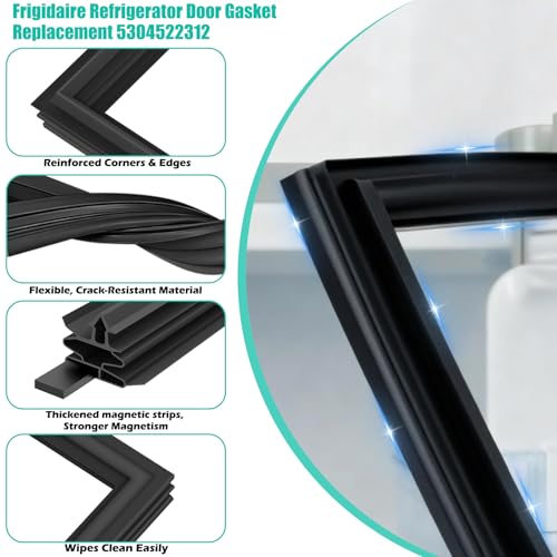 Upgraded 5304522312 Refrigerator Door Gasket Replacement | Home Repair - Image 3
