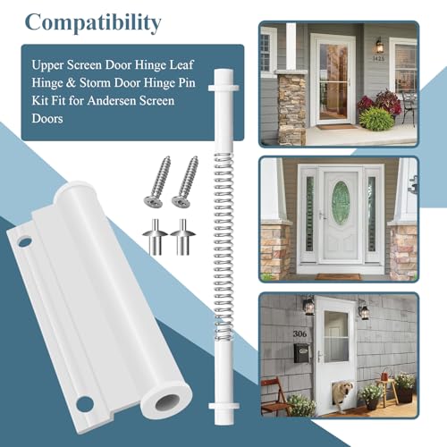 2579476 Upper Screen Door Hinge Leaf Kit Fit for Andersen - Image 4