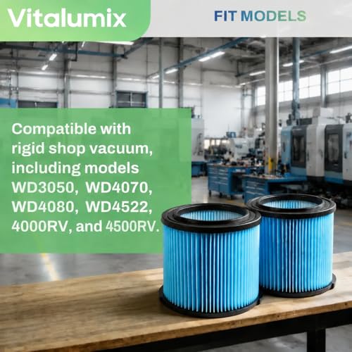2 Pack VF3500 Replacement Filters Fit For Rigid 3 to 4.5 Gallon - Image 4