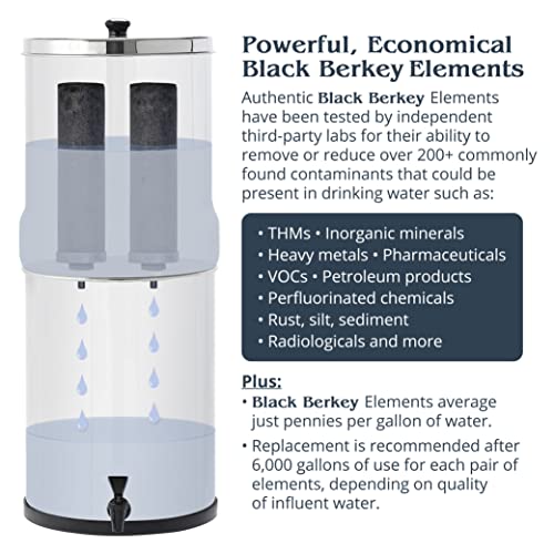 Imperial Berkey Gravity-Fed Stainless Steel Countertop Water - Image 4