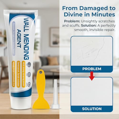 Drywall Patch Repair Kit, 2 Pack Wall Mending Agent - Wall - Image 4