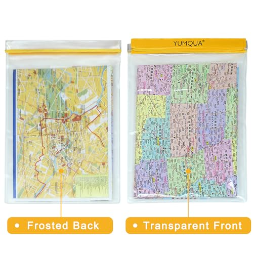 Waterproof Pouch Clear Dry Bag Document Map Holder Large Size - Image 5