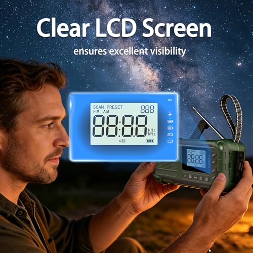 Emergency NOAA Weather Radio, 10000mAh - Image 7