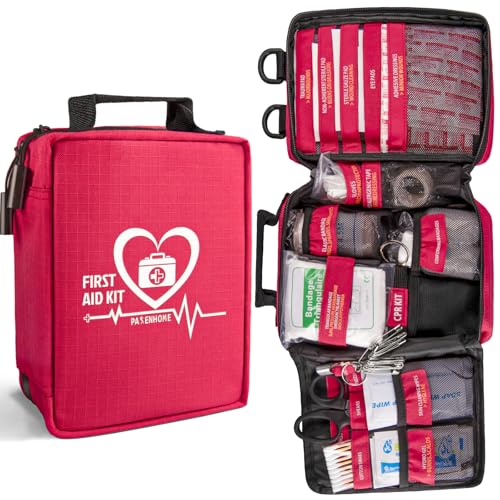 First Aid Kit with Rapid-Response Labeled Compartments - Image 2