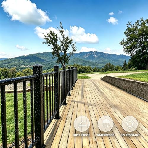 4 Ft Deck Railing Kit for Deck, Porch, Patio, Balcony - Image 5